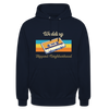 Wedding Hippest Neighborhood - Unisex Hoodie - Navy
