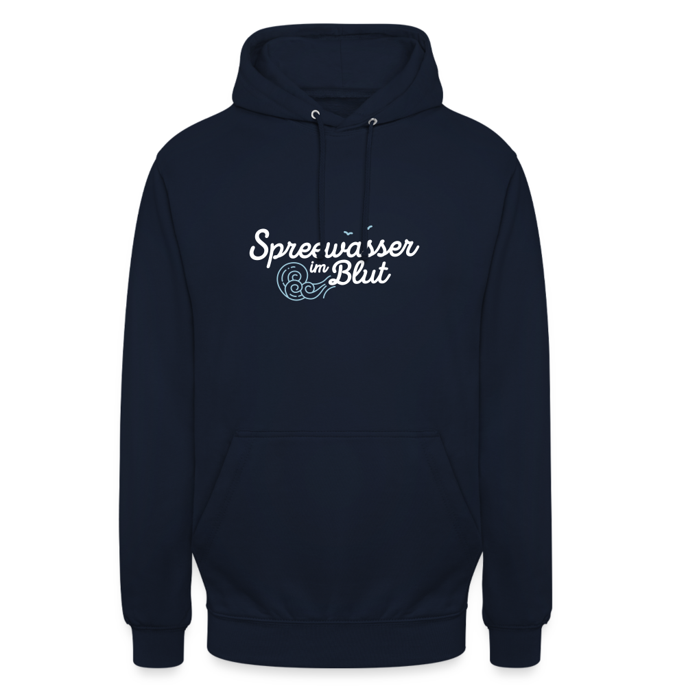 Spreewasser im Blut - Unisex Hoodie - Navy