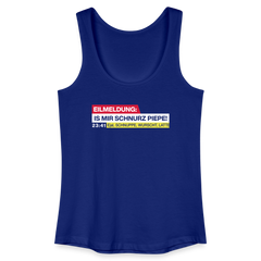 Eilmeldung: Is mir Schnurz Piepe! - Frauen Bio Tank Top