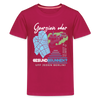 Georgien oder Gesundbrunnen - Teenager Premium T-Shirt - dunkles Pink