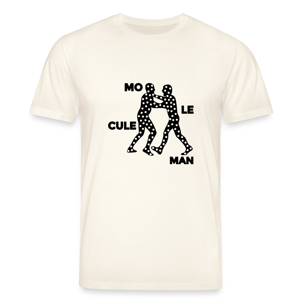 Mo le cule Man - Unisex Bio T-Shirt - Naturweiß