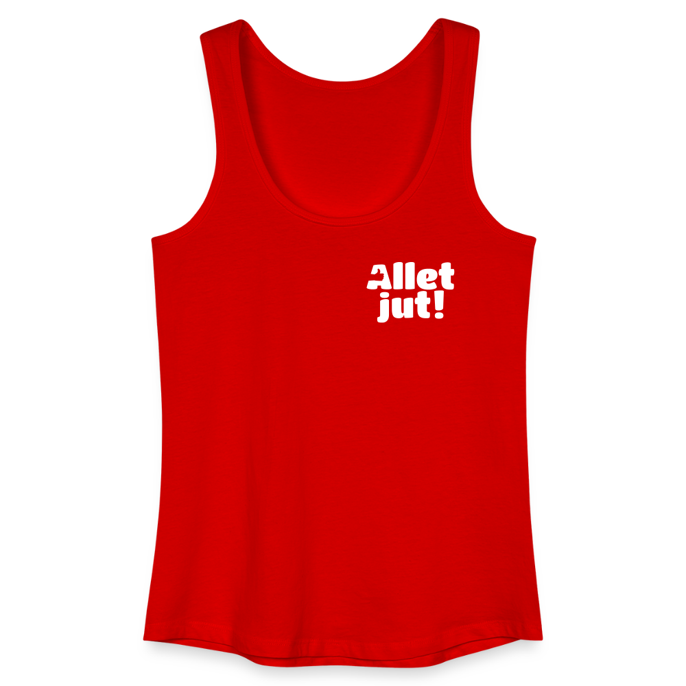 Allet Jut - Frauen Bio Tank Top - Rot