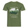Grönland oder Grunewald - Männer Premium T-Shirt - Militärgrün