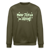 Mehr Jlitzer im Alltag! - Unisex Bio Sweatshirt - Khaki