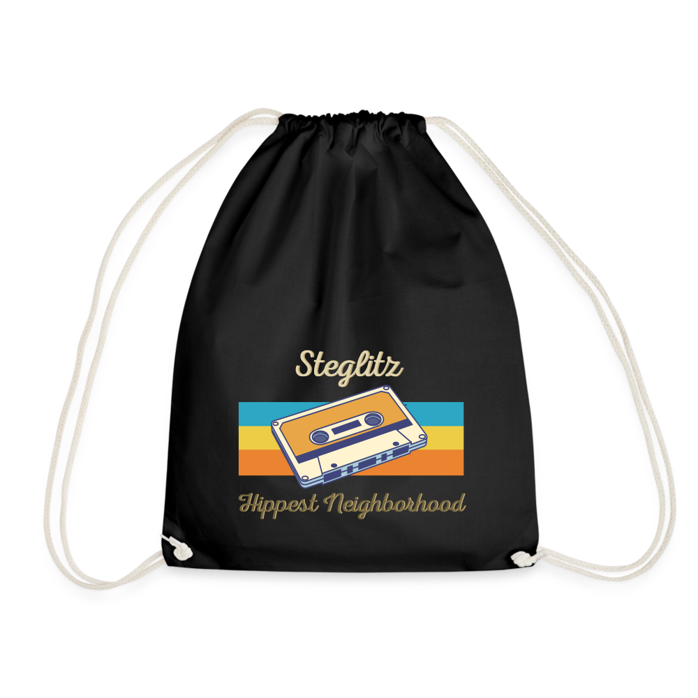 Steglitz Hippest Neighborhood - Turnbeutel - Schwarz