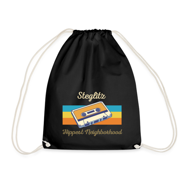 Steglitz Hippest Neighborhood - Turnbeutel - Schwarz