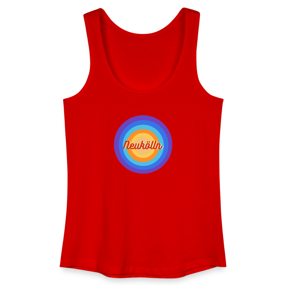 Neukölln Retro - Frauen Bio Tank Top - Rot