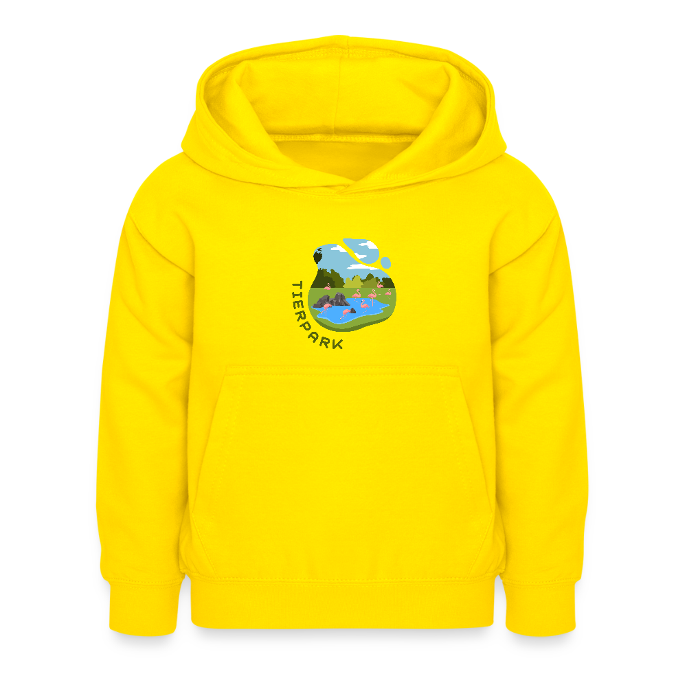 Tierpark - Kinder Hoodie - Gelb