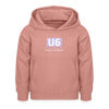 U6 - Kinder Premium Hoodie - Altrosa