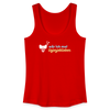 wär ick mal liejenjeblieben - Frauen Bio Tank Top - Rot