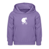 Fahrradbär - Kinder Hoodie - Lavendel