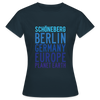 Schöneberg Planet Earth - Frauen Premium T-Shirt - Navy