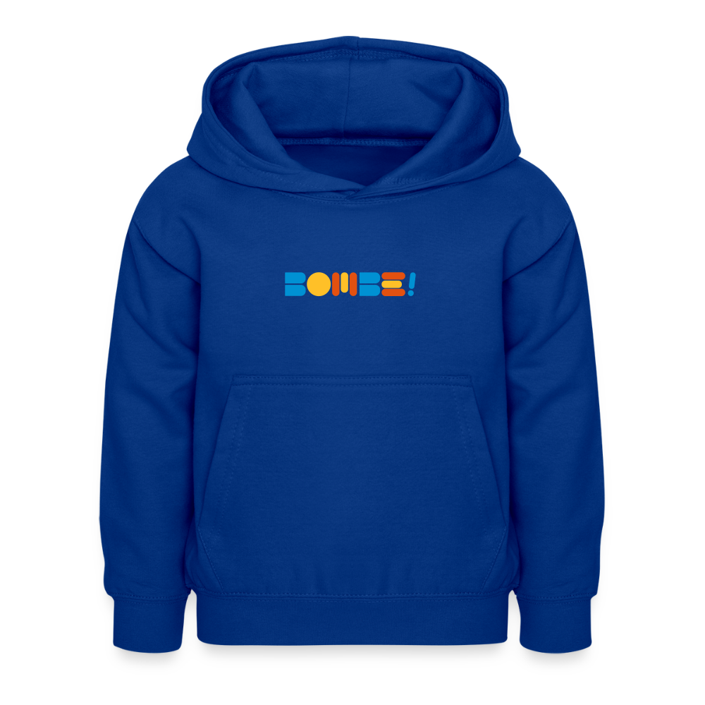 Bombe! - Kinder Hoodie - Royalblau