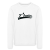 F'hain - Kinder Langarmshirt - Weiß
