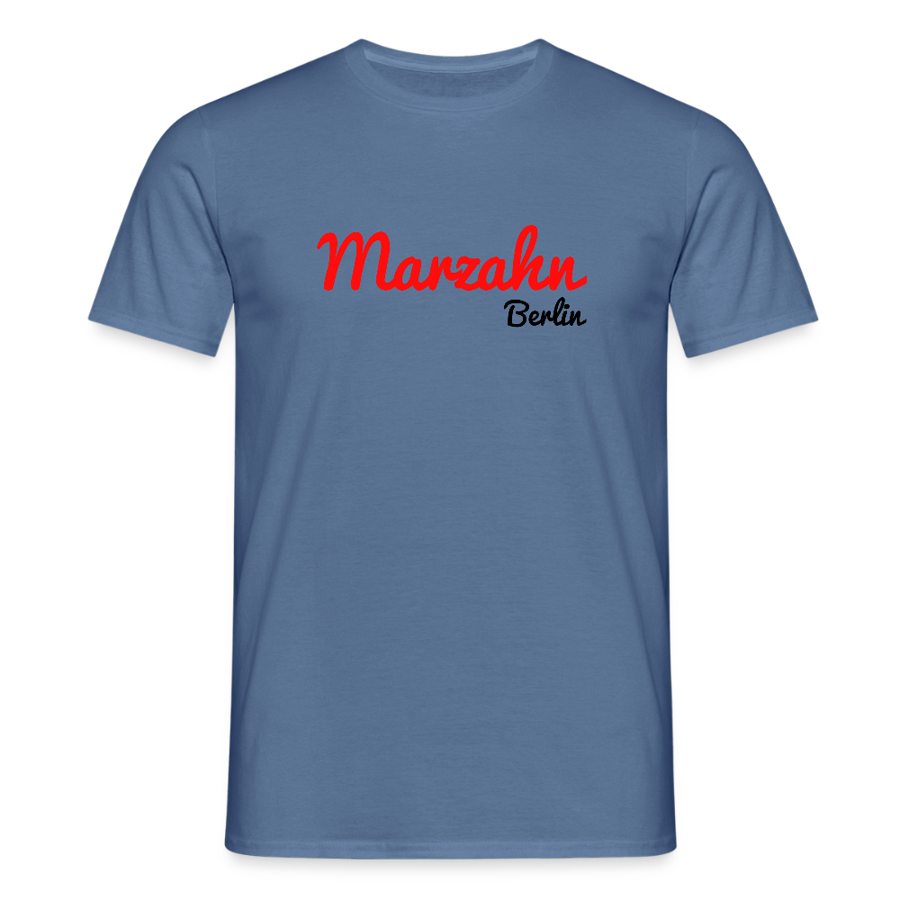 Marzahn Berlin - Männer Premium T-Shirt - Taubenblau
