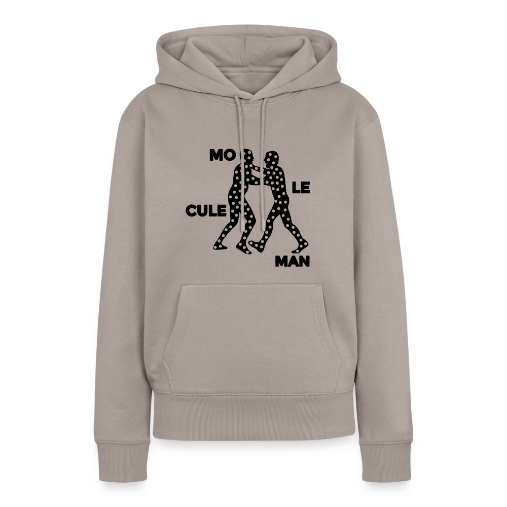 Mo le cule Man - Frauen Premium Hoodie - Taupe