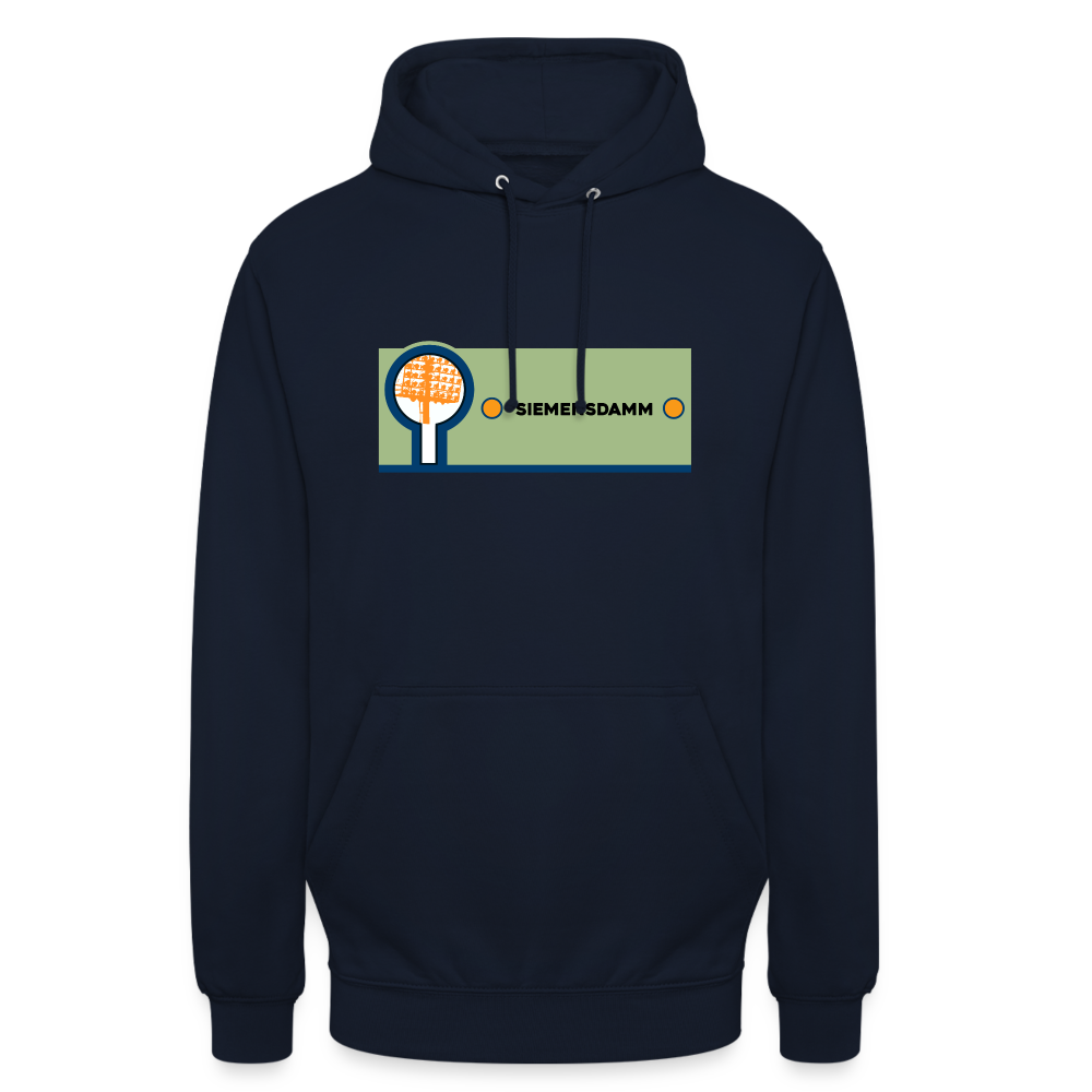 Siemensdamm - Unisex Hoodie - Navy