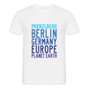 Prenzlberg - Planet Earth - Männer Premium T-Shirt - Weiß