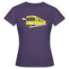 Die U-Bahn kommt - Frauen Premium T-Shirt - Dunkellila