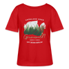 Grönland oder Grunewald - Relaxed Rundhals Frauen Bio-T-Shirt - Rot