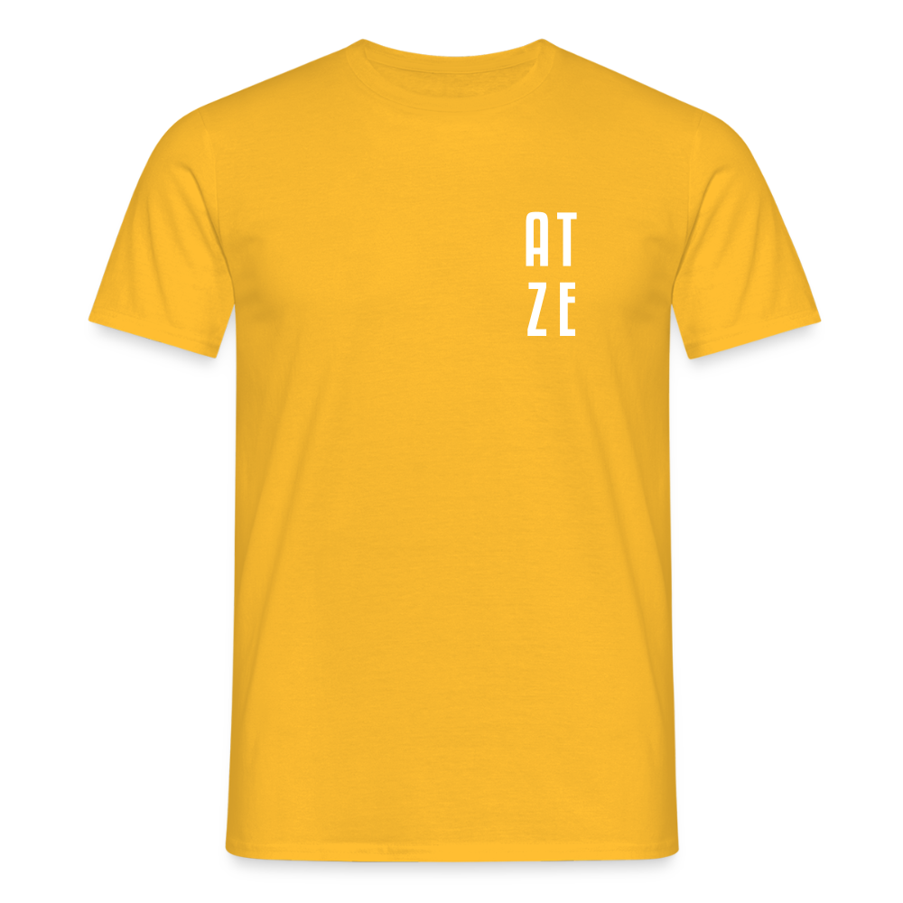 Atze - Männer Premium T-Shirt - Gelb