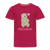 Marzipanien - Kinder Premium T-Shirt - dunkles Pink