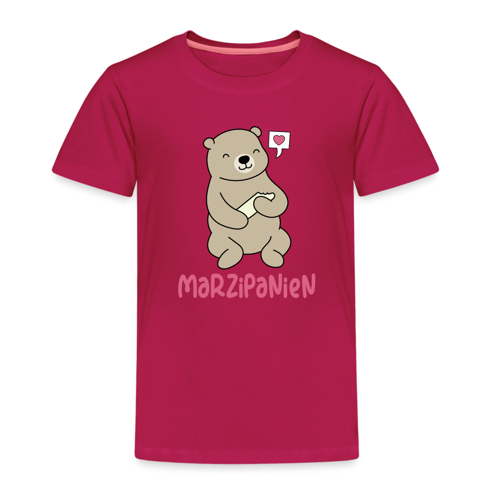 Marzipanien - Kinder Premium T-Shirt - dunkles Pink