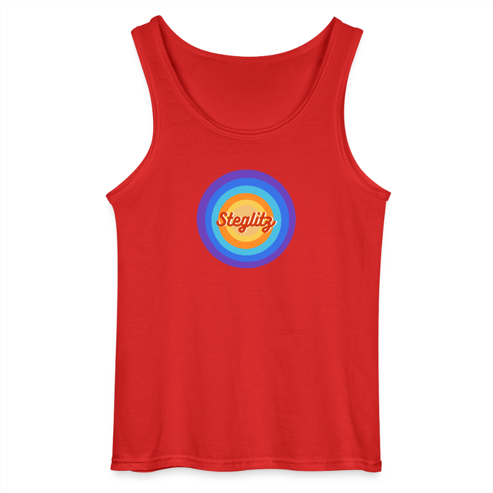 Steglitz Retro - Männer Tank Top - Rot