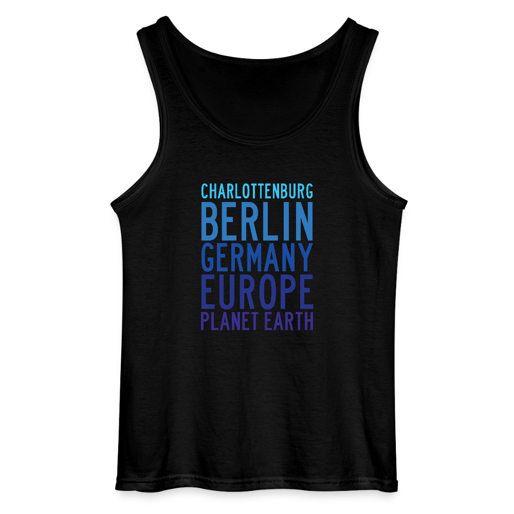 Charlottenburg - Earth - Männer Tank Top - Schwarz