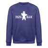 Papa Bär - Unisex Bio Sweatshirt - Dämmerung