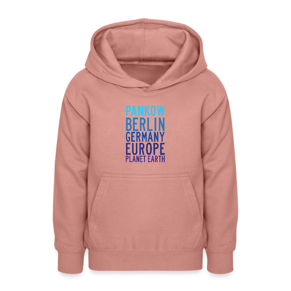 Pankow Planet Earth - Teenager Hoodie - Altrosa