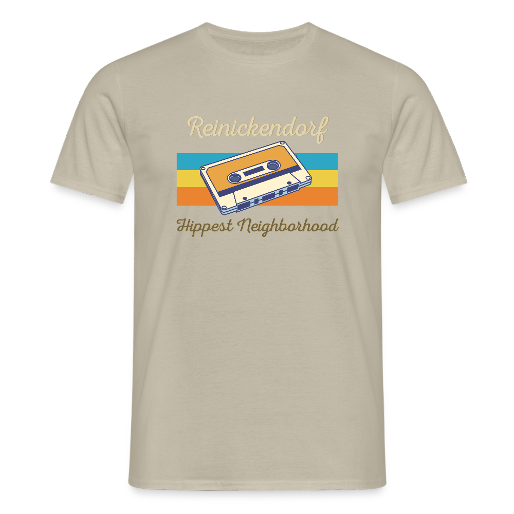 Reinickendorf Hippest Neighborhood - Männer Premium T-Shirt - Sandbeige