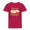 Kreta oder Kreuzberg - Kinder Premium T-Shirt - dunkles Pink