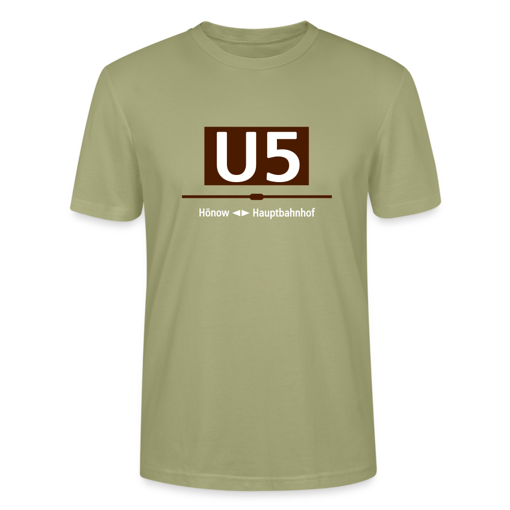 U5 - Männer Bio T-Shirt - Nebelgrün