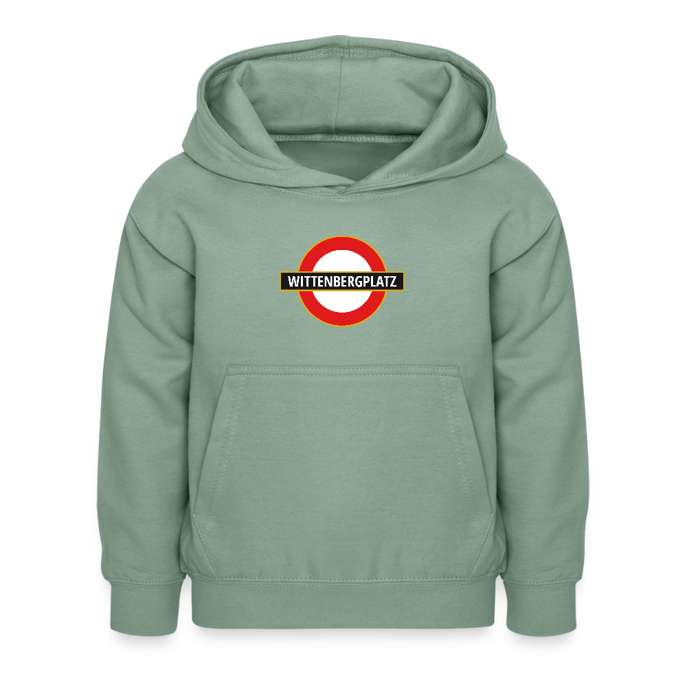 Wittenbergplatz - Kinder Hoodie - Graugrün