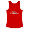 Echt jetzt? Nich du schon wieda... - Frauen Bio Tank Top - Rot
