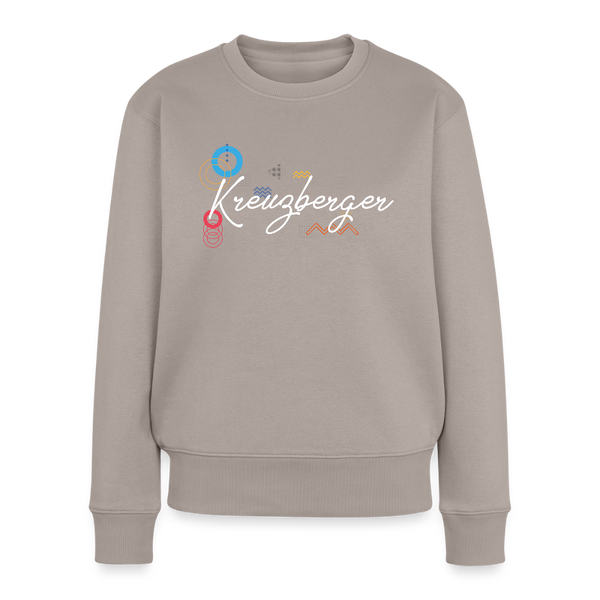Kreuzbergerin - Frauen Premium Pullover - Taupe