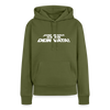 Janz jenau! Ick bin dein Vata! - Frauen Premium Hoodie - Khaki