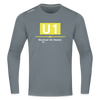 U1 - Männer Sport Langamshirt - Grau