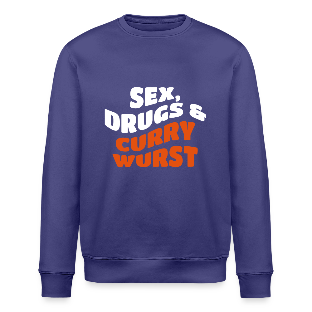 Sex, Drucks & Currywurst - Unisex Bio Sweatshirt - Dämmerung