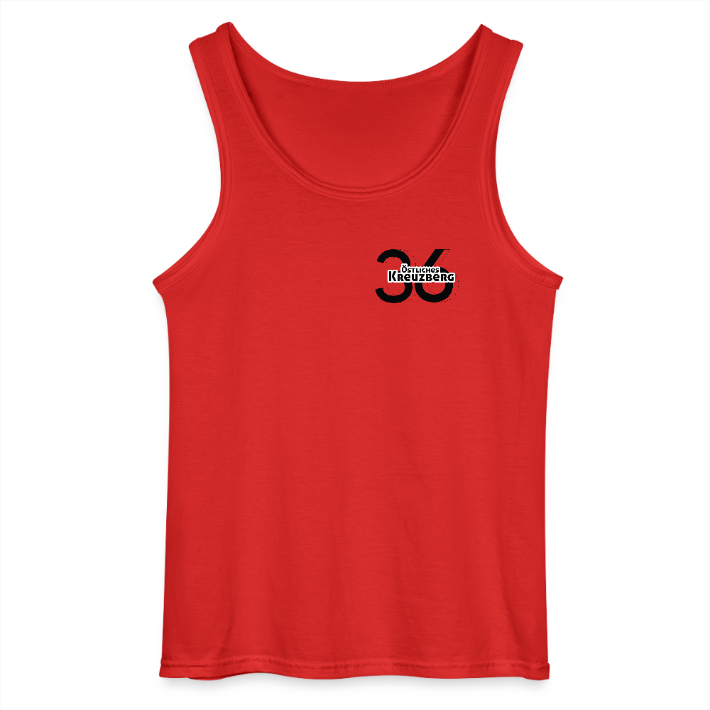 Östliches kreuzberg - Männer Tank Top - Rot