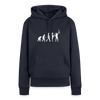 Evolution - Frauen Premium Hoodie - Navy