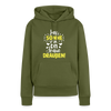 Lass Sonne rin, dit Jraue draußen! - Frauen Premium Hoodie - Khaki