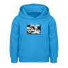 Friedrichshain Graffiti - Kinder Hoodie - Meeresblau