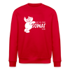 Dit is mir sowat von - Unisex Bio Sweatshirt - Rot