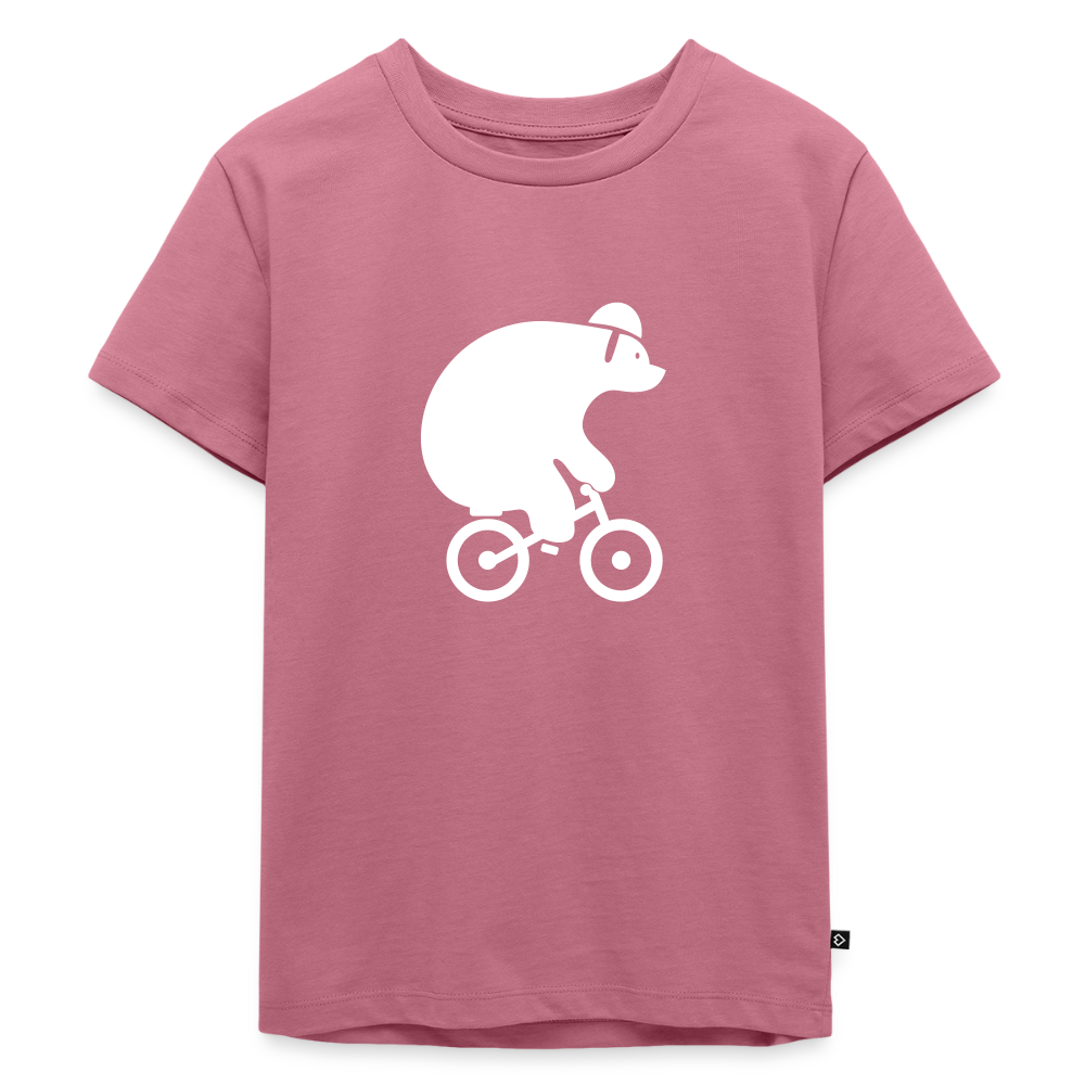 Fahrradbär - Kinder Premium T-Shirt - Mauve