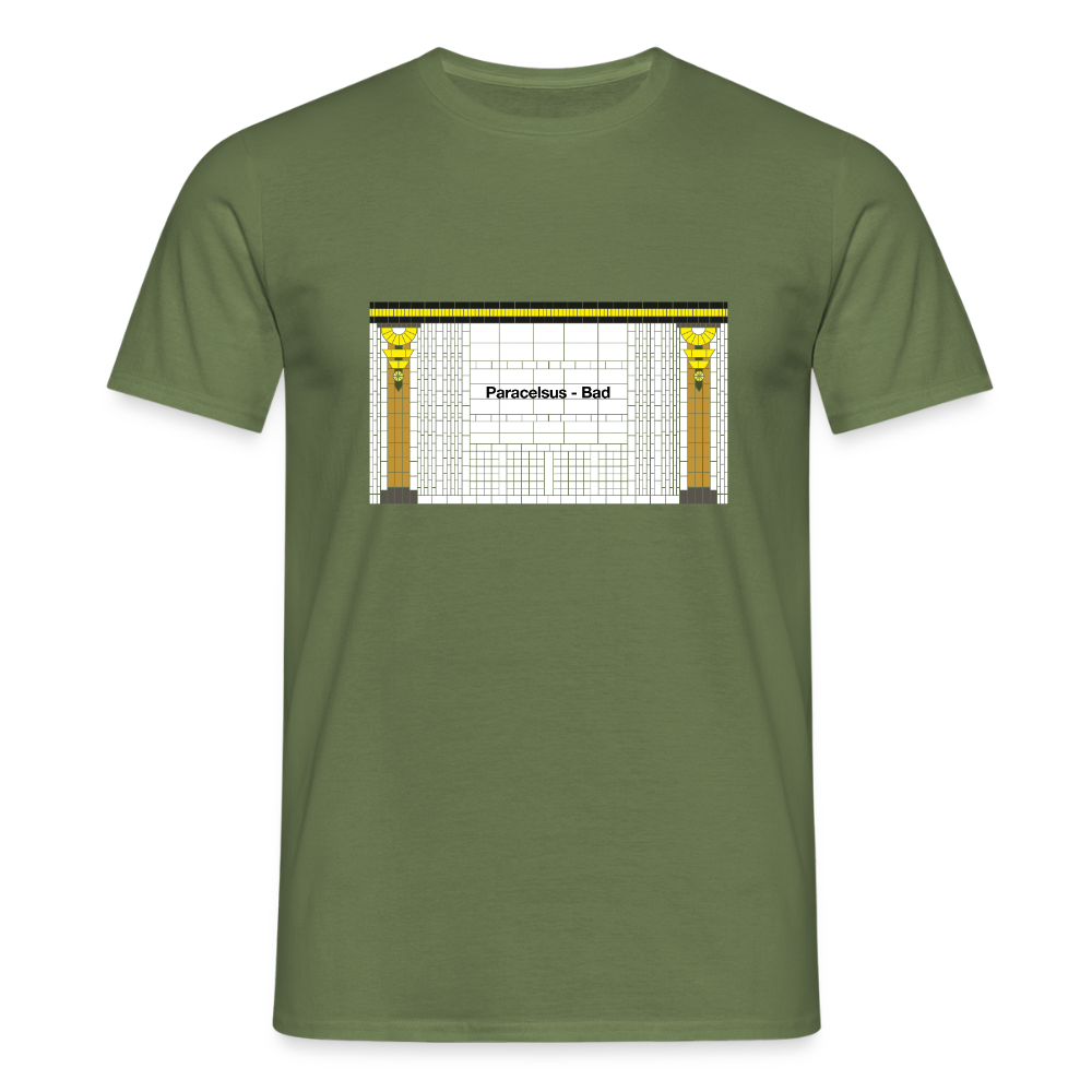 Paracelsus-bad - Männer Premium T-Shirt - Militärgrün