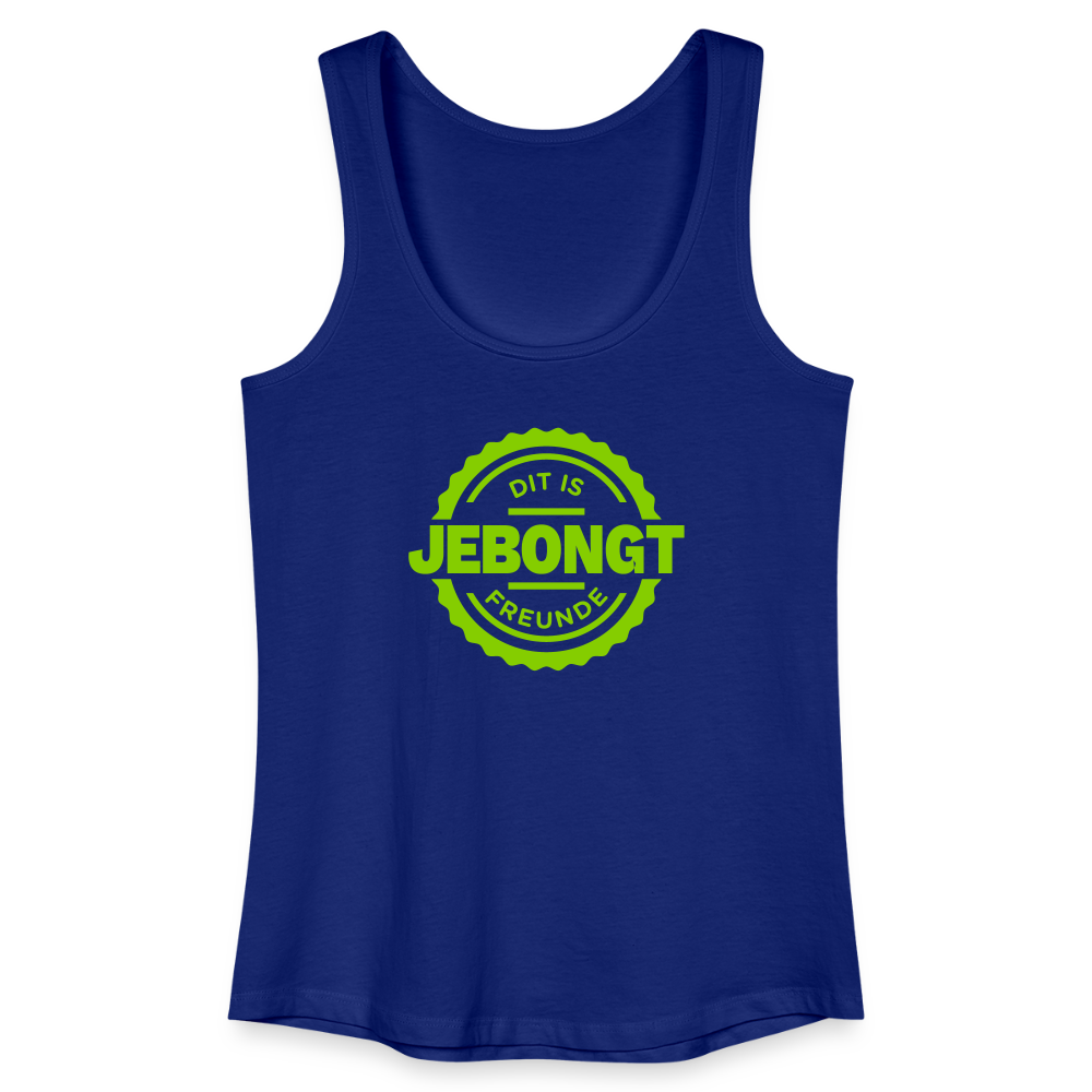 Jebongt Freunde - Frauen Bio Tank Top - Königsblau