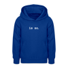 Is So - Teenager Hoodie - Royalblau
