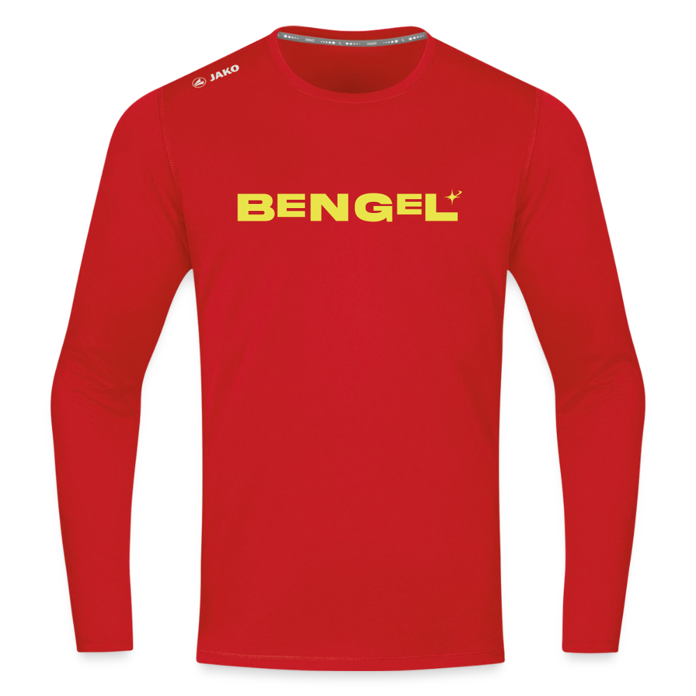 Bengel Berlin - Männer Sport Langamshirt - Rot